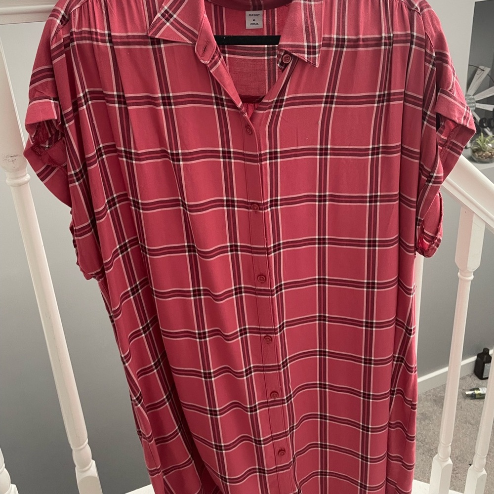 Flannel dress